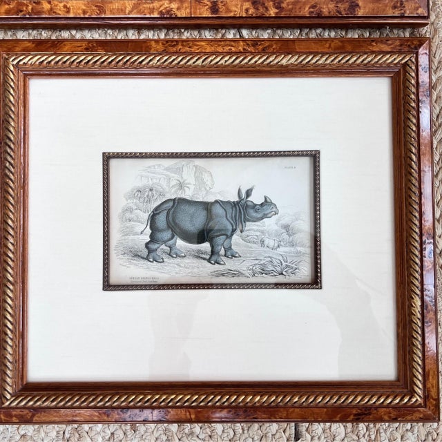 What a charming duo! I love the collected feeling of adding antique engravings to a space - it feels very cozy and rather...