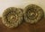 19th Century Antique 19th Century American Federal Empire Gilt Spun Brass Drapery Tie Backs - A Pair For Sale - Image 5 of 11
