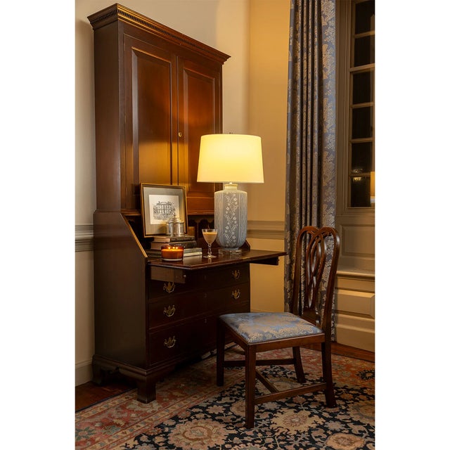 Floral vine is inspired by a beautiful vining floral fabric from the Colonial Williamsburg archives. The pattern is...