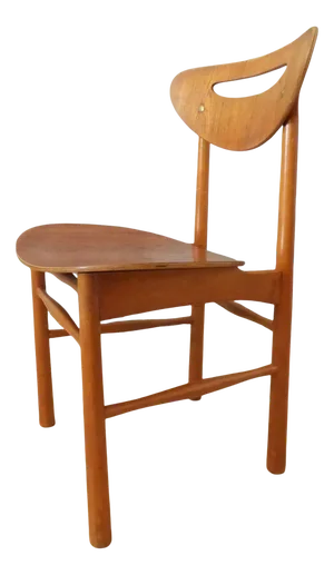 Swedish Teak Side Chair, 1950s