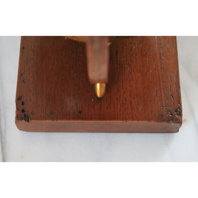 Pair of Vintage Old World Globe Bookends For Sale - Image 11 of 12