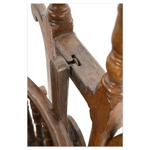 Wood 20th Century Wooden Cradle For Sale - Image 7 of 8