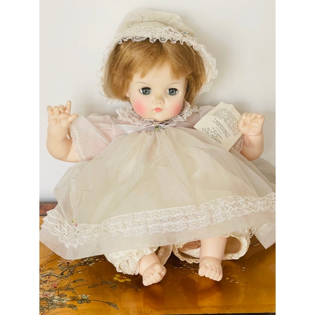 20” large vintage Madame Alexander doll toy - Baby Pet with original label. Comes from a Boca Raton Private collection.