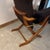 Vintage Scandinavian-Style Reclining Armchair with Adjustable Tilt For Sale - Image 3 of 6