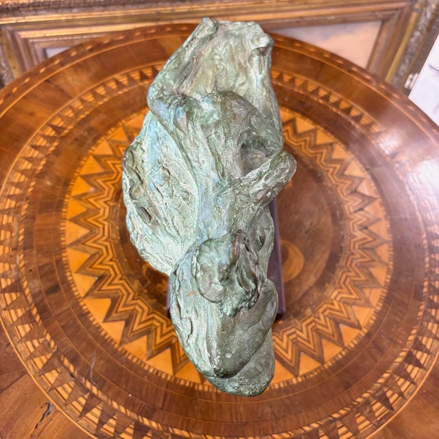 Salvatore Fiume, Sculpture Depicting Cleopatra, 1950s, Bronze For Sale - Image 13 of 18