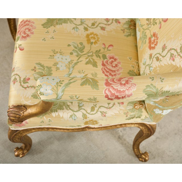 Set of Twelve Rose Tarlow Gold Leaf Kent Dining Chairs For Sale - Image 15 of 18