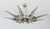 Metal Model 1563 Dahlia Glass Chandelier by Max Ingrand for Fontana Arte, Italy, 1955 For Sale - Image 7 of 13