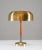 Table lamp model 8391 by Boréns, Sweden. This lamp is made of brass and with details in teak. Condition: Very good...