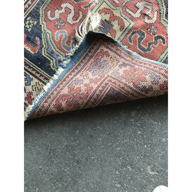 Vintage Hungarian Kilim Rug, 1930s For Sale - Image 4 of 6