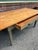 Vintage Green French Farmhouse Table With Drawer For Sale - Image 11 of 12