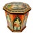 Vintage Indian Mughal Style Hand Painted Octagonal Dowry Box For Sale