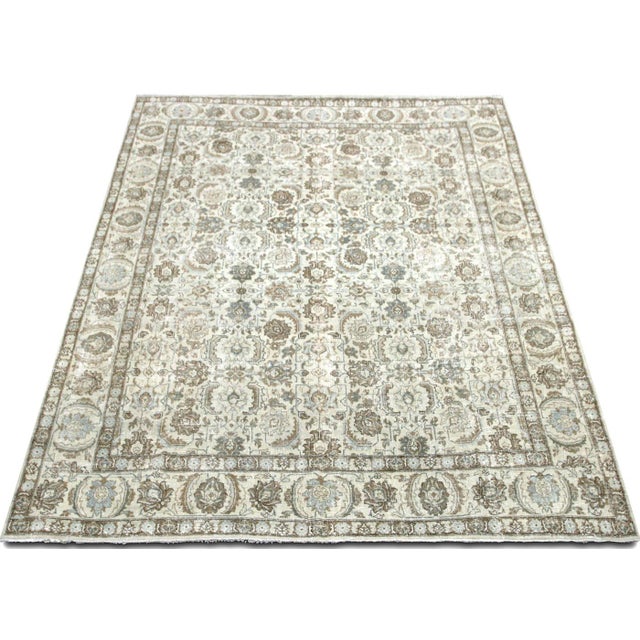 1960s Persian Tabriz Rug For Sale In Los Angeles - Image 6 of 6