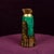 Model 968D Thermos in Hand-Decorated Green Goatskin Parchment by Aldo Tura, Italy, 1960s For Sale - Image 6 of 18