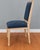 French dining chairs in the style of Louis XVI, The chairs are made in Italy from beech wood and it is showing here...