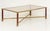 Brass French Modern Rectangular Cocktail or Coffee Low Table of Brass and Smoked Glass For Sale - Image 8 of 11