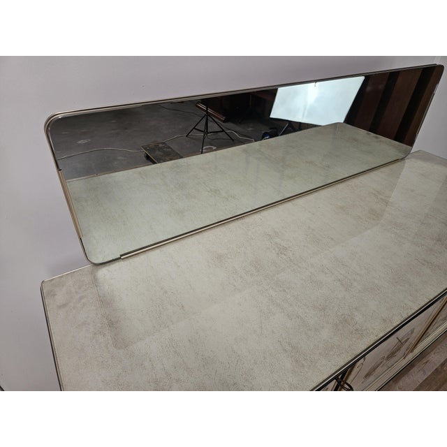 Three-Door Sideboard with Mirror by Umberto Mascagni, 1950 For Sale - Image 4 of 18