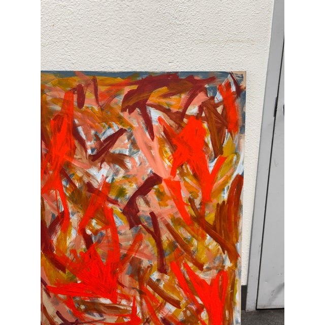 Abstract David Wong “Brad” Abstract Acrylic on Canvas, Circa 2009 For Sale - Image 3 of 12