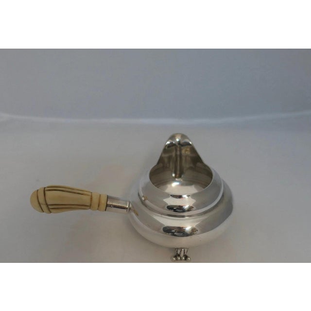 Metal Mid 20th Century La Paglia (Jensen) Blossom Creamer For Sale - Image 7 of 10