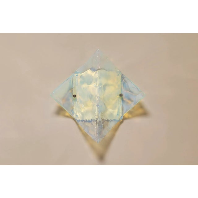 Wall Lamp in Light Blue Murano Glass from Mazzega, Italy, 1970s For Sale - Image 14 of 14