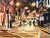 2010s New Cross London City Street Scene at Night by British Urban Landscape Artist For Sale - Image 5 of 7