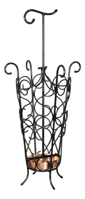 French Umbrella Stand in Wrought Iron, 1950s