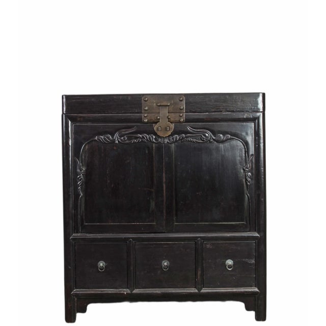 Antique Chinese Trunk Cabinet For Sale - Image 13 of 13