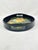 Vintage Hand-Painted Black Lacquer Oval Tole Serving Tray With Citrus Fruit For Sale - Image 11 of 11