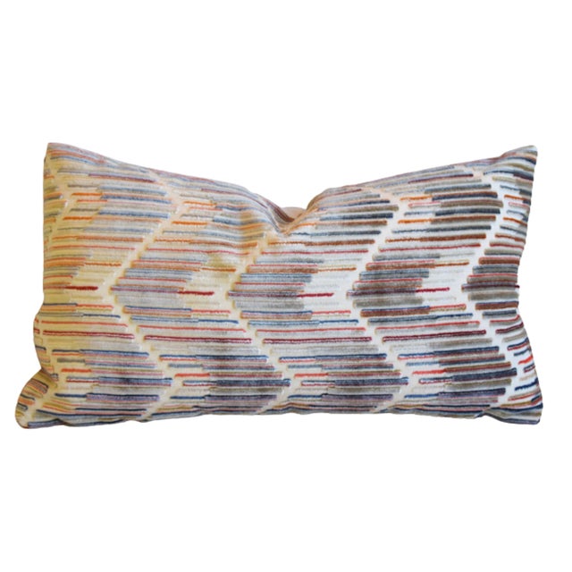 Kravet Couture Chevron Pillow For Sale In Los Angeles - Image 6 of 6