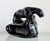 Vintage Mid-Century Modern Black Glazed Ceramic Panther Tv Lamp Sculpture, Made in Usa, Circa 1950s For Sale - Image 4 of 11