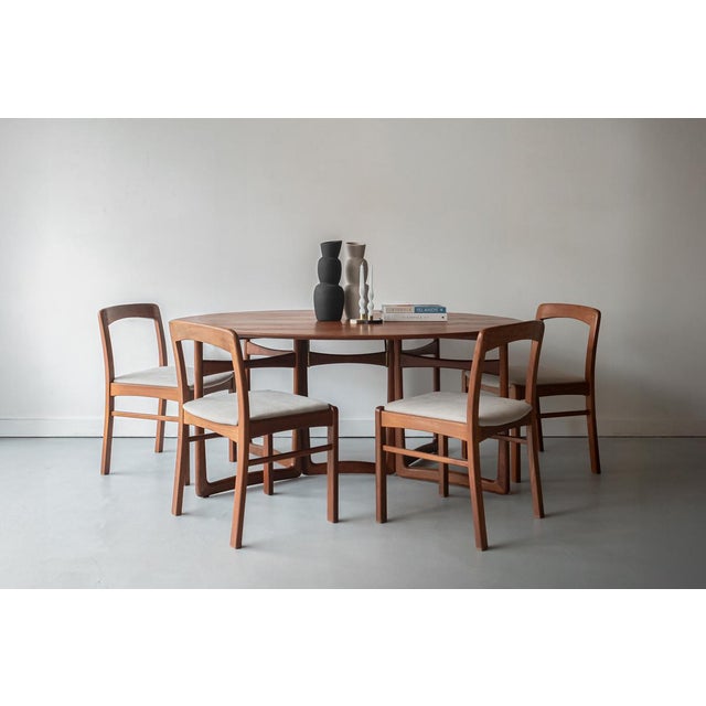 1960s Drop Leaf Dining Table by Peter Hvidt for France & Son, 1960s For Sale - Image 5 of 9