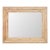 Handcrafted Waldorf Astoria Presidential Molding Beveled Wall Mirror 57.75 X 47.5 In. For Sale