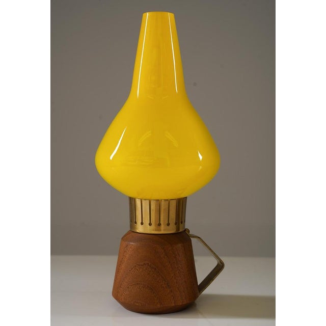 ASEA Mid-Century Swedish Table Lamp attributed to Asea, 1950s, Set of 2 For Sale - Image 4 of 8
