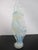 Blue Sabino France Opalescent Glass Reveil Nude Female Silhouette Art Deco Sculpture For Sale - Image 8 of 11