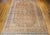 "Beautiful vintage Persian Tabriz hand-kontted rug circa the early 20th century. The rug features a serene pale apricot...