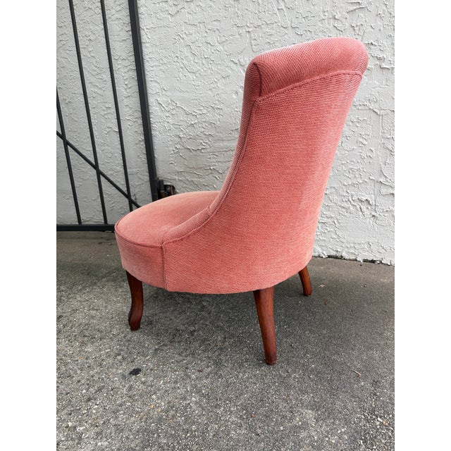 Blush 19th Century Crapaud Chair For Sale - Image 8 of 8
