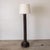 French 1940s Heavy French Carved Wood Floor Lamp in the Style of Charles Dudouyt For Sale - Image 3 of 13