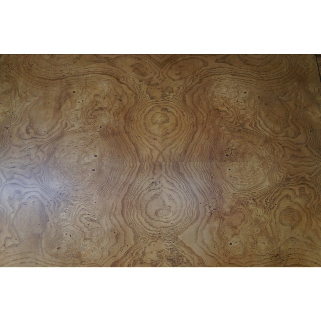 Attributed Thomasville Italian Hills of Tuscany Bibbiano Trestle Dining Table 118" For Sale - Image 6 of 17