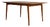Boomerang Extendable Dining Table in Teak, 1960s For Sale