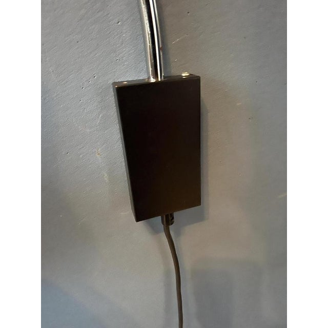 Space Age Arc Wall Lamp in Chrome by Herda For Sale - Image 12 of 13