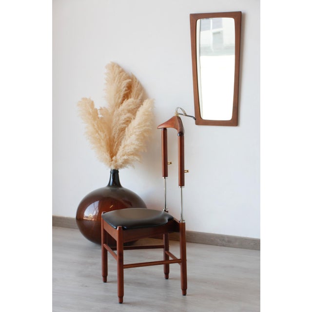 Vintage Italian Valet Stand Chair by Fratelli Reguitti, 1960s For Sale - Image 16 of 18