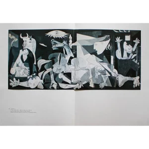 1985 After Pablo Picasso, "Guernica" Large Parisian Full-Color Print