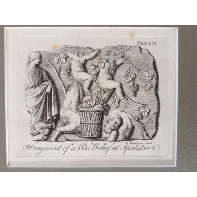 1764 "Ruins of the palace of the Emperor Diocletian at Spalatro" British Engraving by Robert Adam For Sale - Image 4 of 7