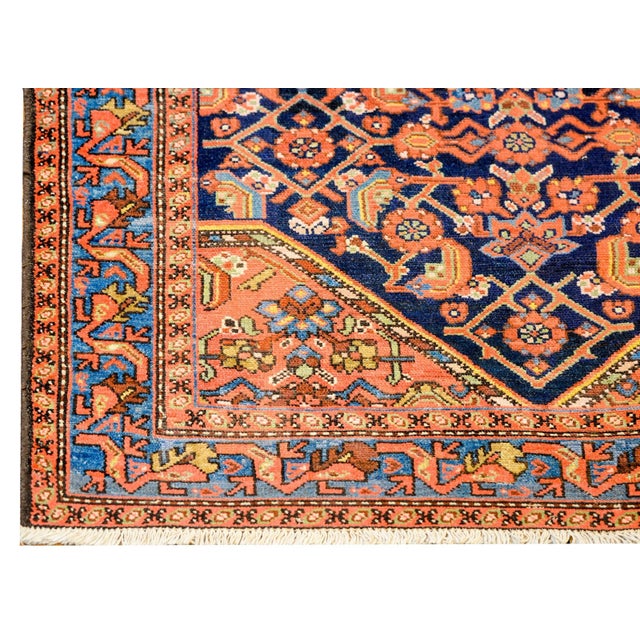 Early 20th Century Hamadan Rug For Sale In Chicago - Image 6 of 7