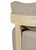 Eclipse Outdoor Solid Teak Wood Chair Natural Look - Gray Fabric For Sale - Image 9 of 11