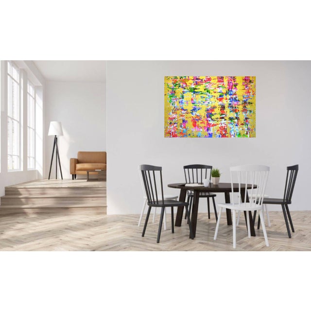 Expression With Gold 2. Original Contemporary Painting For Sale - Image 10 of 10