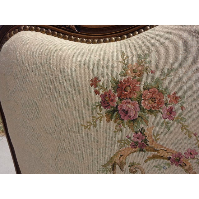 Louis XV Slant Bed with Slatted Base, 1950s For Sale - Image 13 of 18