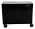 1990s Post Modern Black Lacquer Bar For Sale