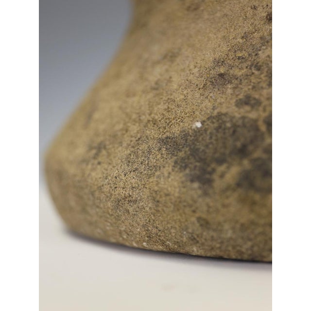 Early 18th Century Primitive Hand-Carved York Stone Garden Planter by Unknown for Unknown, 1750 For Sale - Image 11 of 14