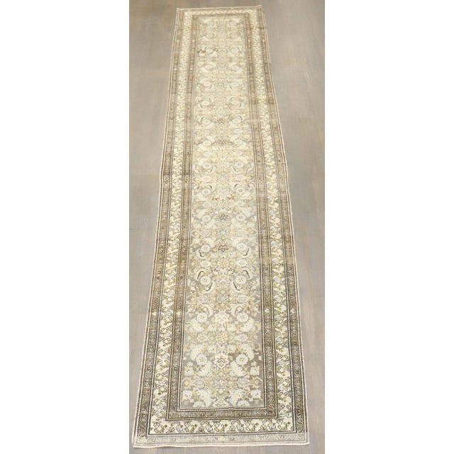 An early 20th-century Persian Malayer Runner Details rug no. j4468 size 2' 10" x 14' 7" (86 x 445 cm)