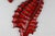 1960s Belgian Ceramic Red Seahorse Plaque by André Bayer, 1960s For Sale - Image 5 of 11